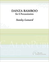 Danza Bamboo for Six Percussionists cover